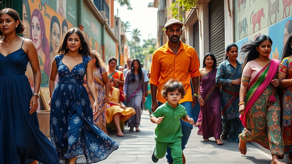 diverse global fashion color inspirations