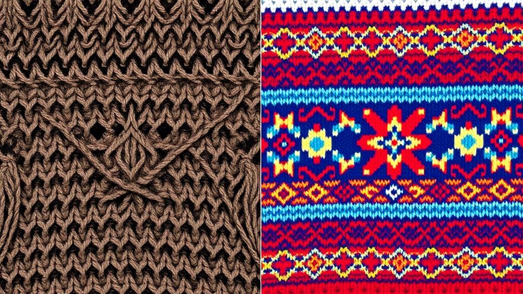 knitting cultural revival style