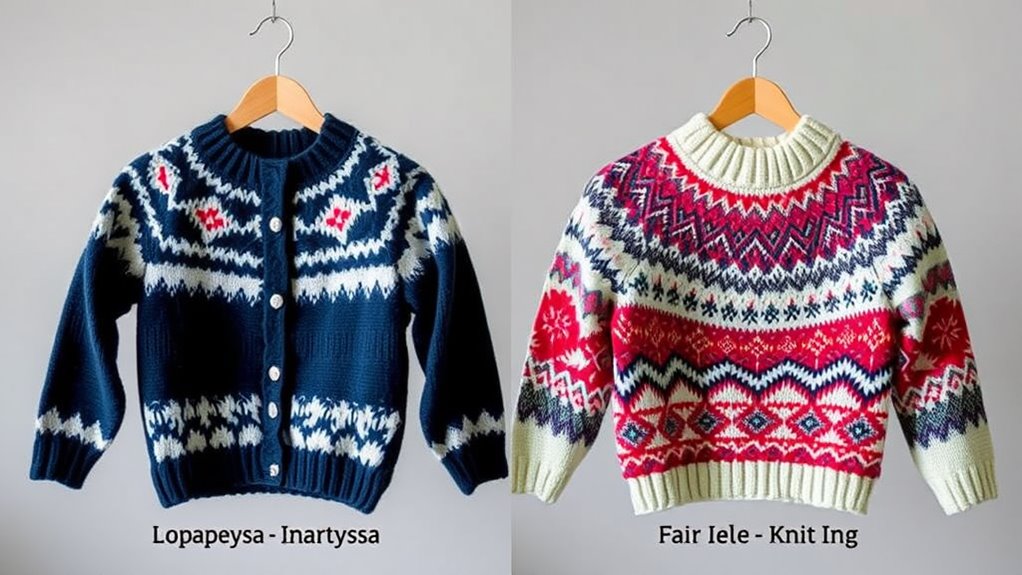 knitting yoke construction tips
