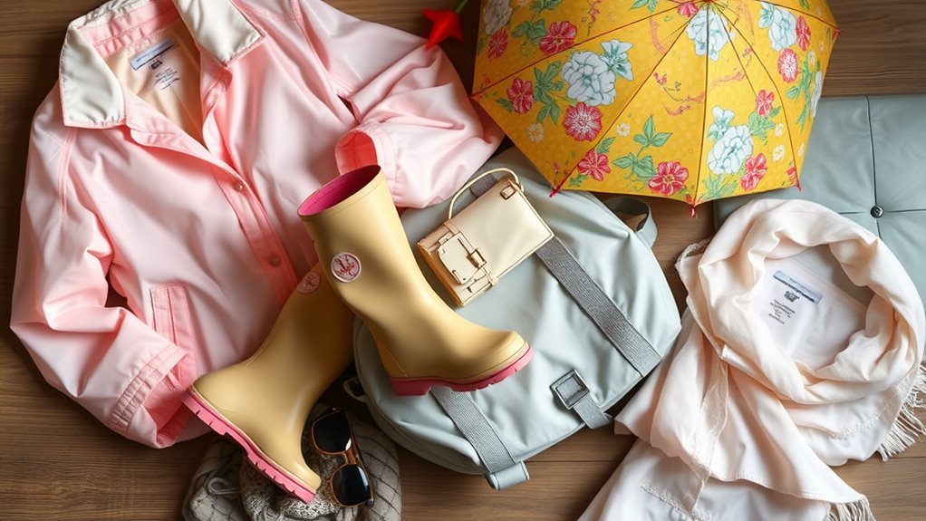 packing for rainy weather essentials
