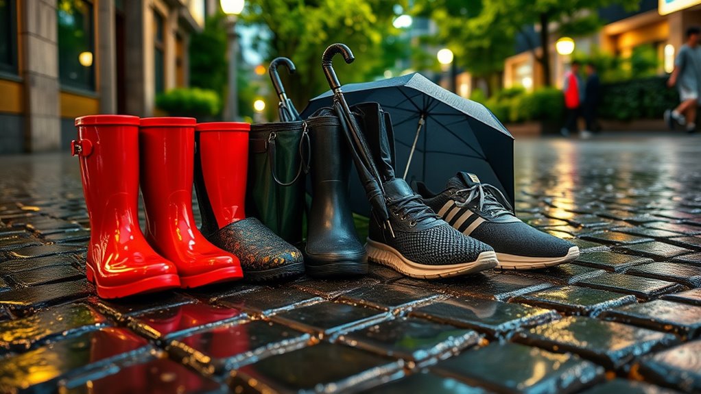 practical waterproof comfortable functional footwear