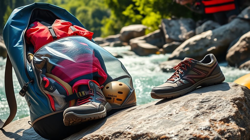 safety and comfort essentials for white water rafting