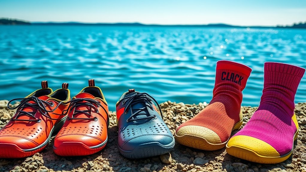 stable quick drying traction controlled comfortable footwear