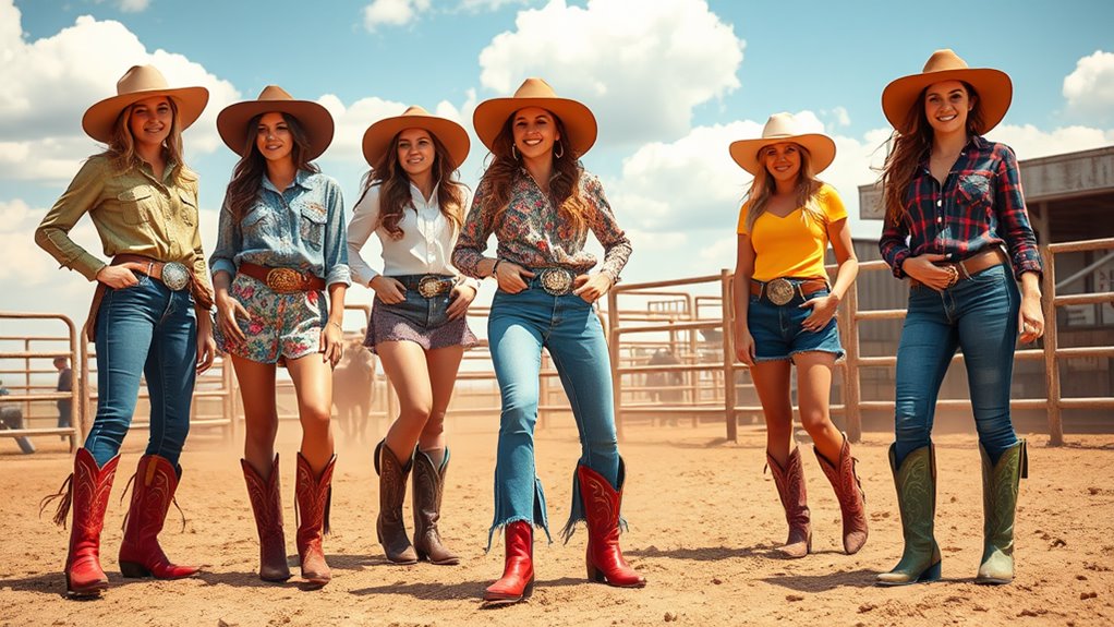 stylish comfortable versatile rodeo footwear