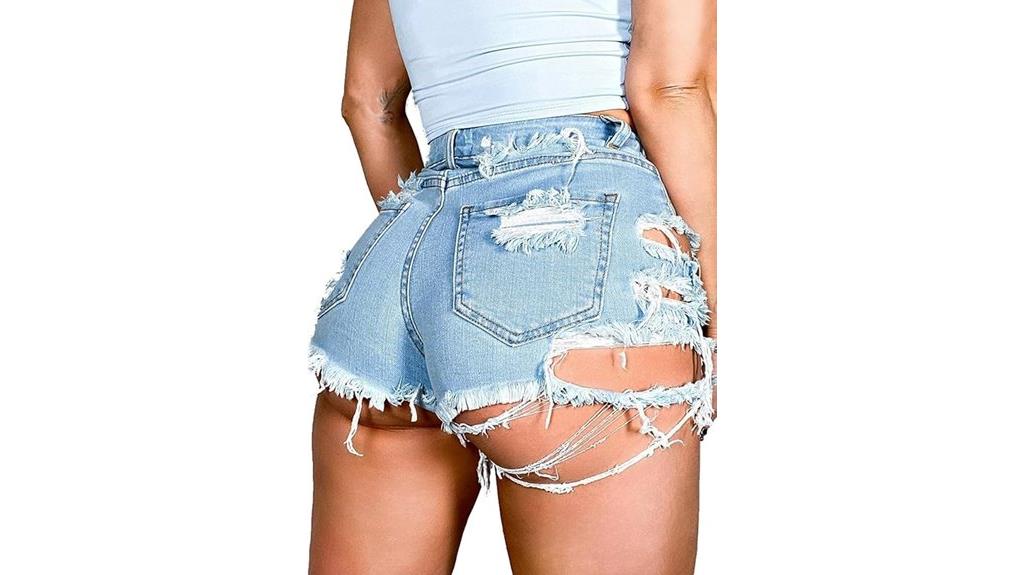 torn skinny leg pants