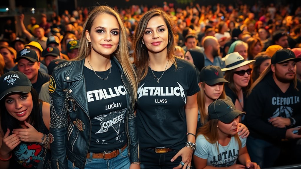 unique layered customized statement making band merch