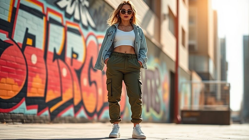 versatile layered stylish cargo pants