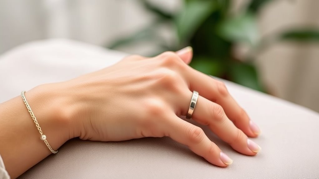 wear oura ring on middle ring finger