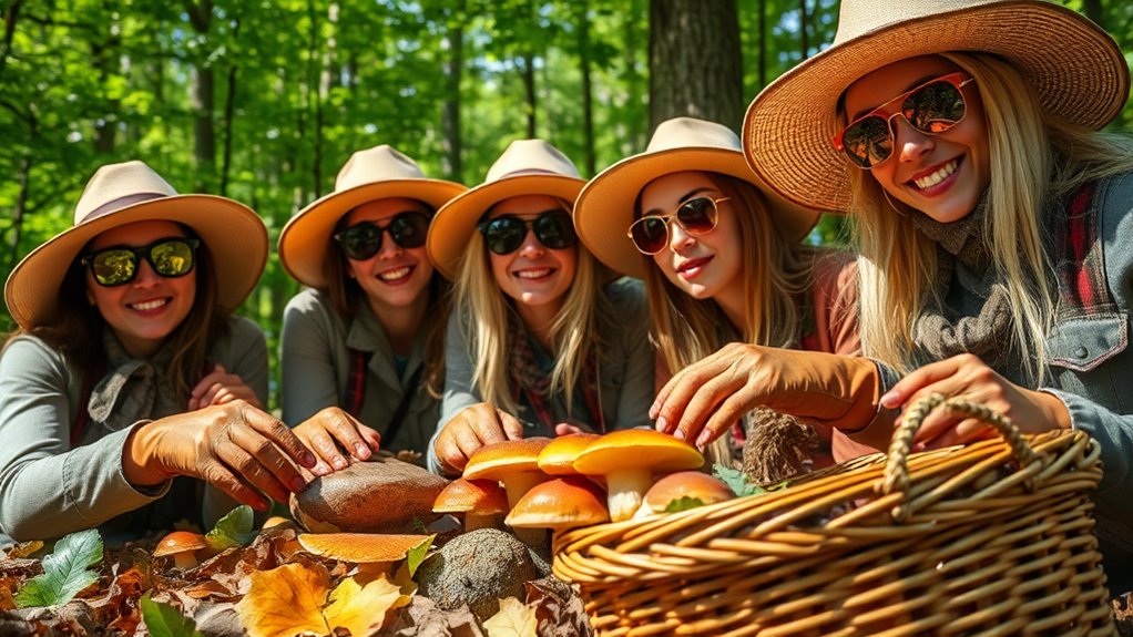 accessorize for mushroom foraging safety