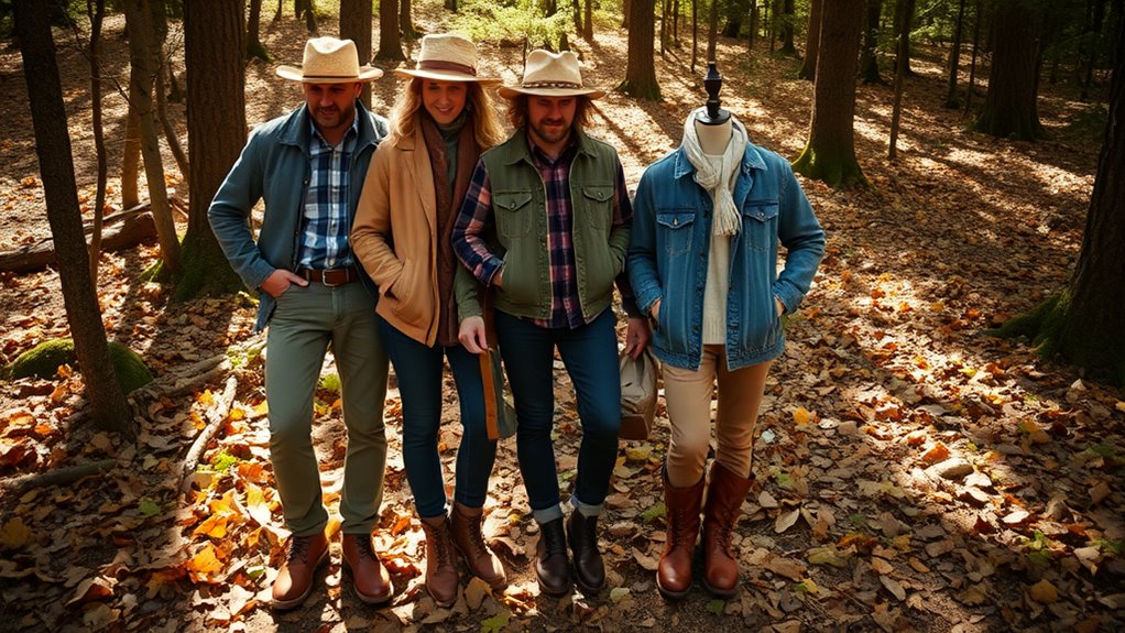 earthy colors for truffle hunting