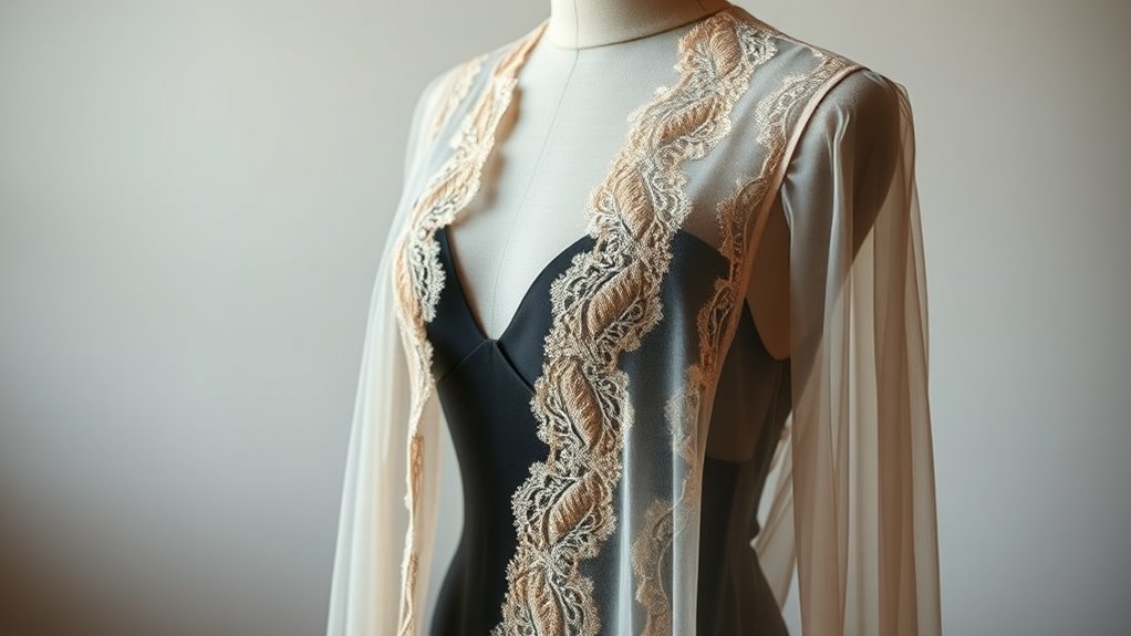 enhancing outfit with layering textures