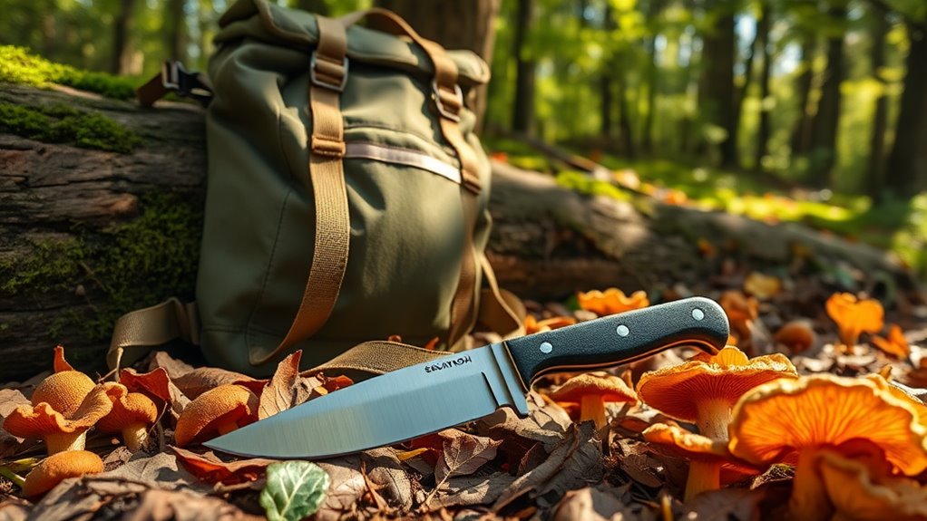 essential gear for mushroom foraging