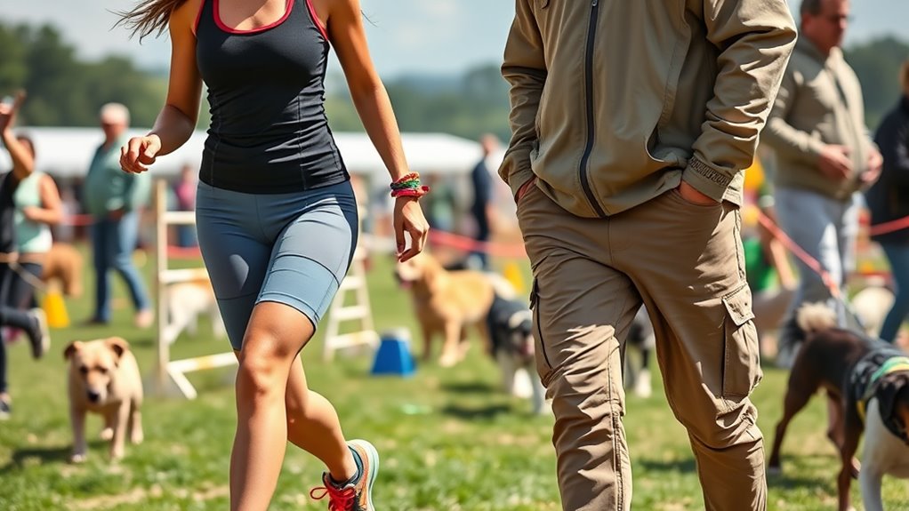functional fashionable dog agility attire