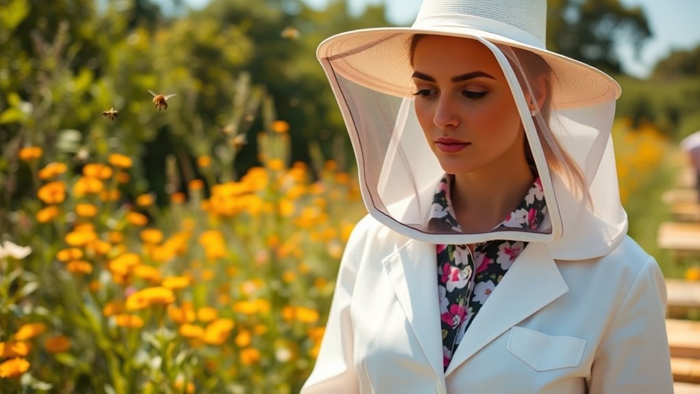 practical stylish beekeeping workshop outfit