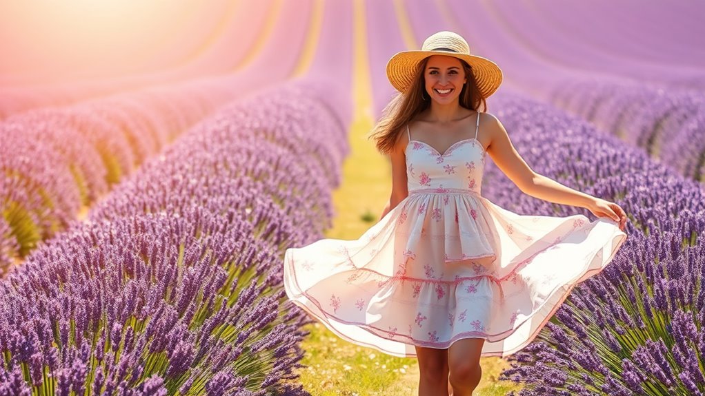 soft summery lavender inspired visitor friendly
