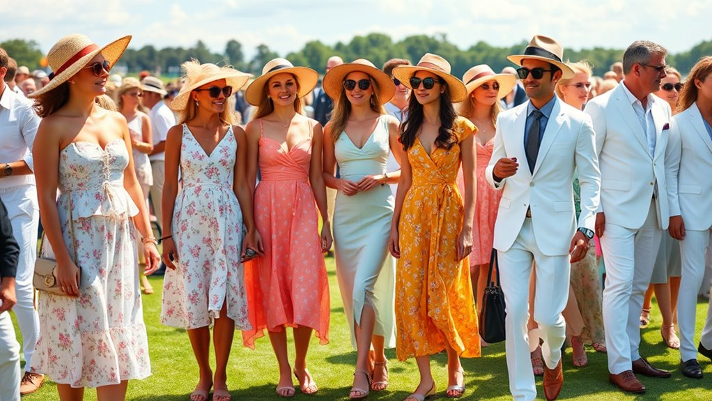 stylish polo match attire colors