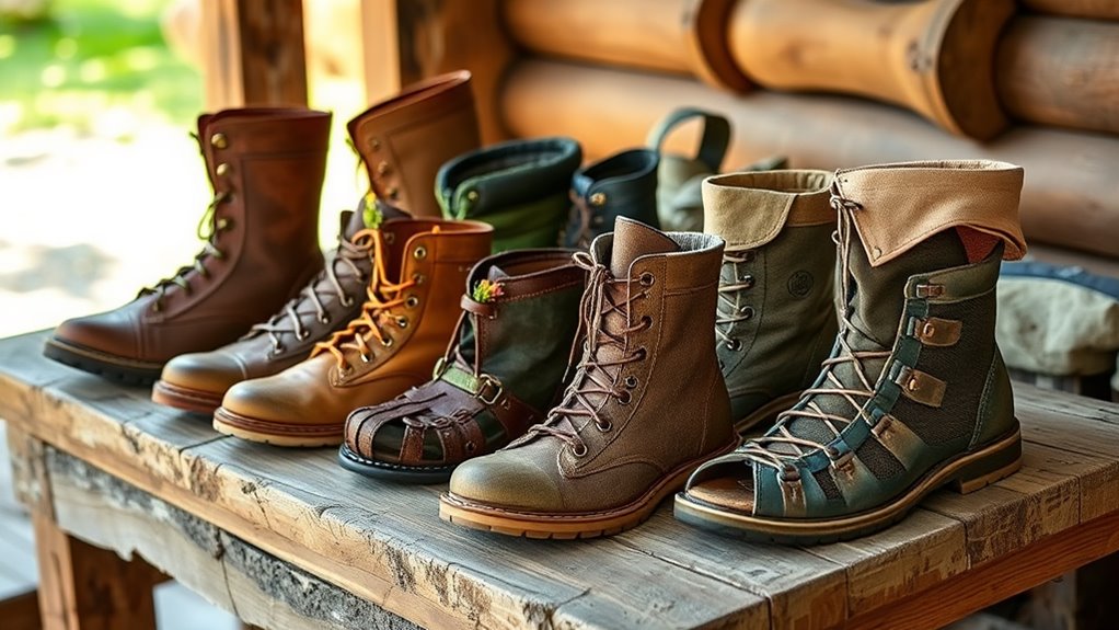 stylish yet practical footwear options