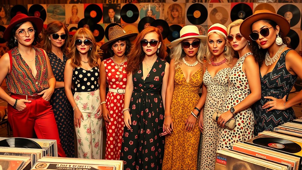 timeless retro hairstyles and makeup