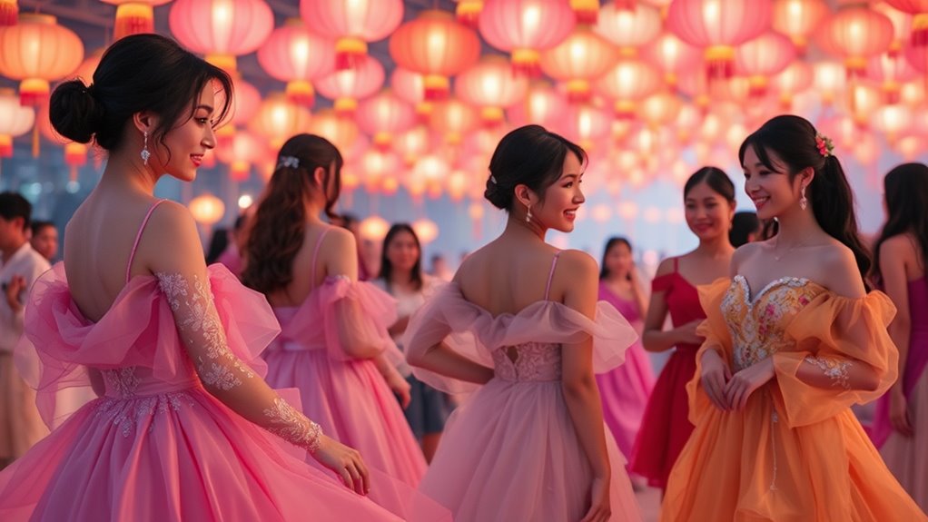 unique nature inspired hues for lantern festival