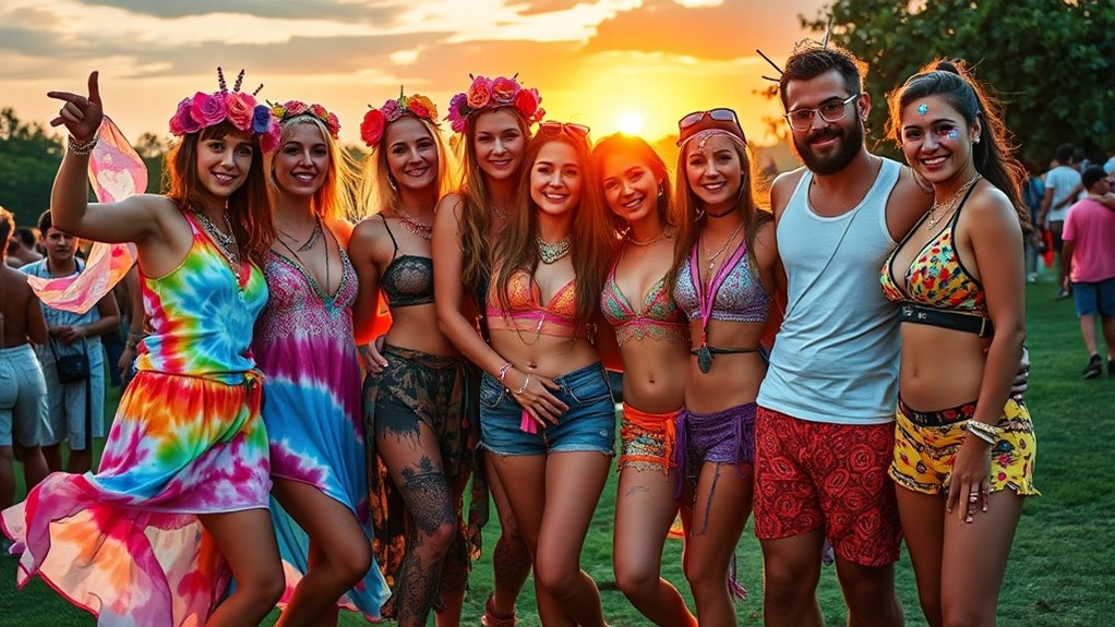 festival attire for tomorrowland